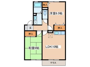 グリ－ンパレスの物件間取画像